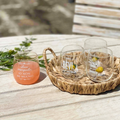 Set 4 Bicchieri Limòra Tumbler con Limone 3D e Frasi Divertenti