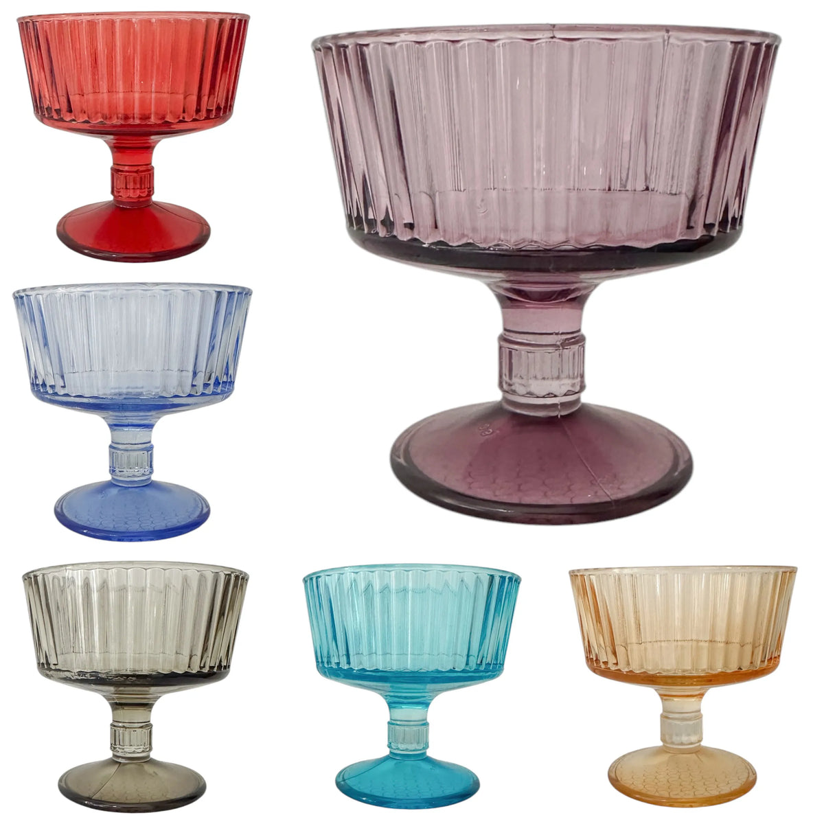 Coppe Gelato Imperial Color - Set da 6 coppe colorate