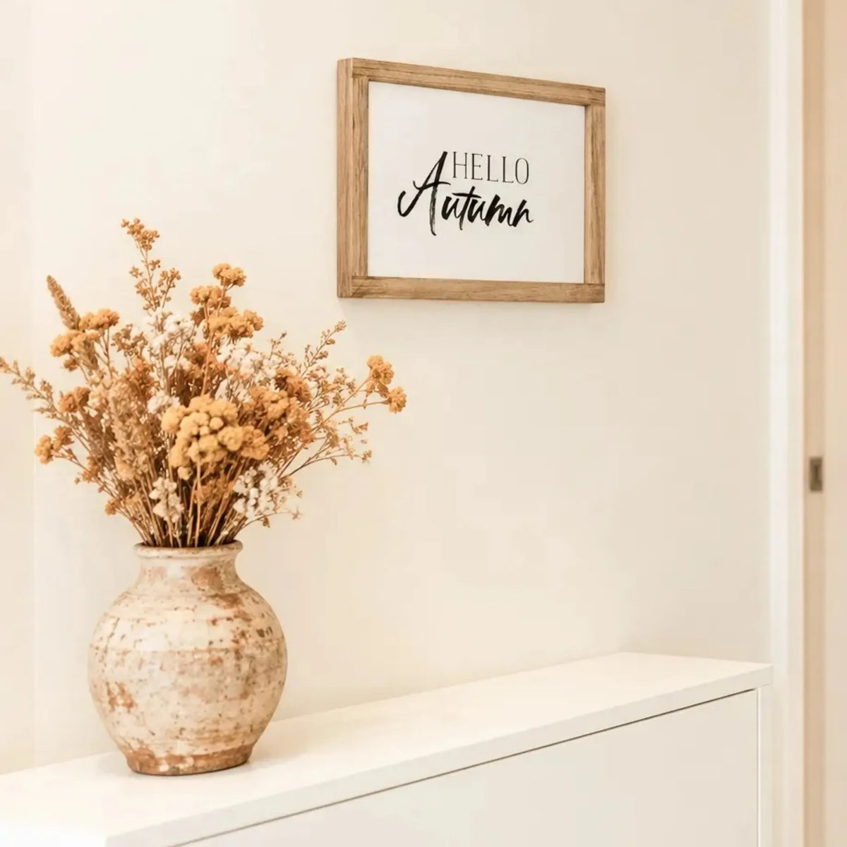 Quadretto Riva –  in Legno Chiaro e Bianco
